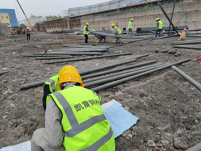 三亚螺栓球网架结构